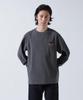 AVIREX EAGLE L/S T-SHIRT Men's L Size 410 Charcoal 783-6130003