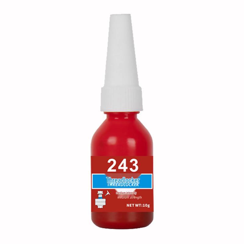 10g 10ml Small Bottle Screw Glue - 243 Threadlocker Anti-Loosening Anaerobic Adhesive (263/277/290/680)