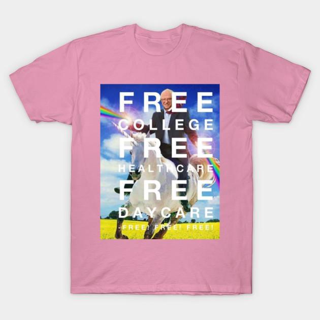 T Shirt Women Feel The Bern Harajuku Print Kawaii Tshirt Summer Short Sleeve Female T-Shirt Top Tee