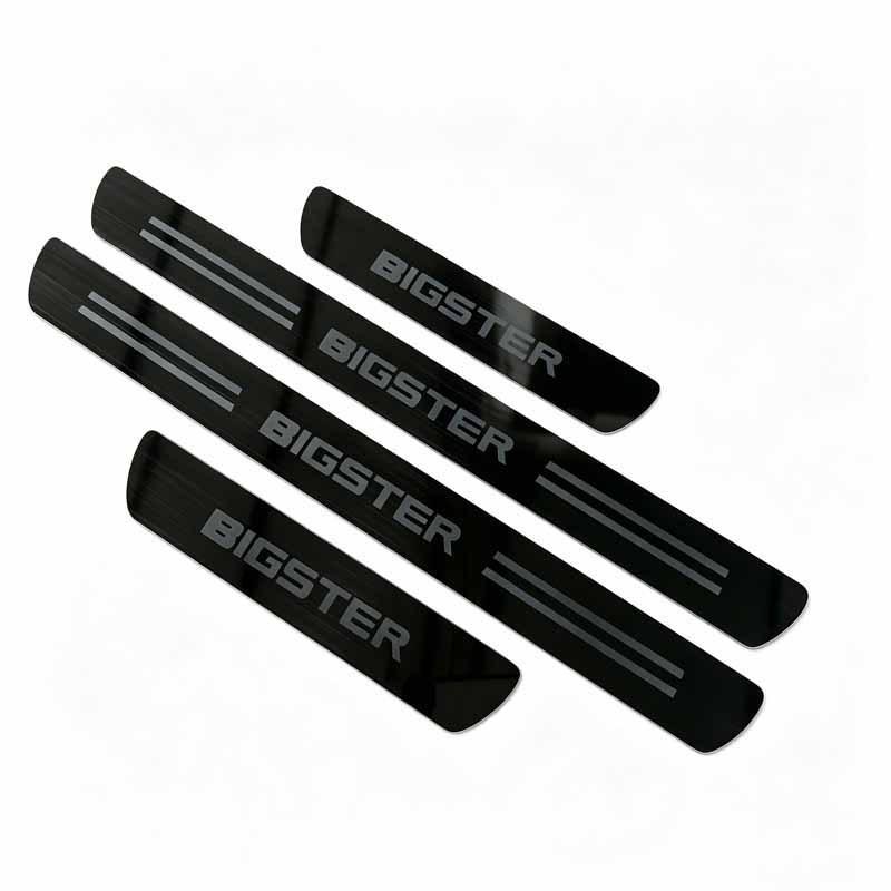 Dacia BIGSTER Threshold & Trunk Protector Stainless Steel Trim