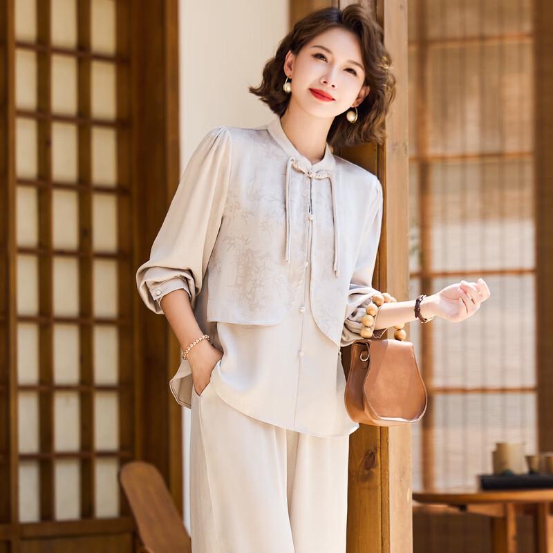 Hodo Elegant Chinese Style Mom's Two-Piece Set