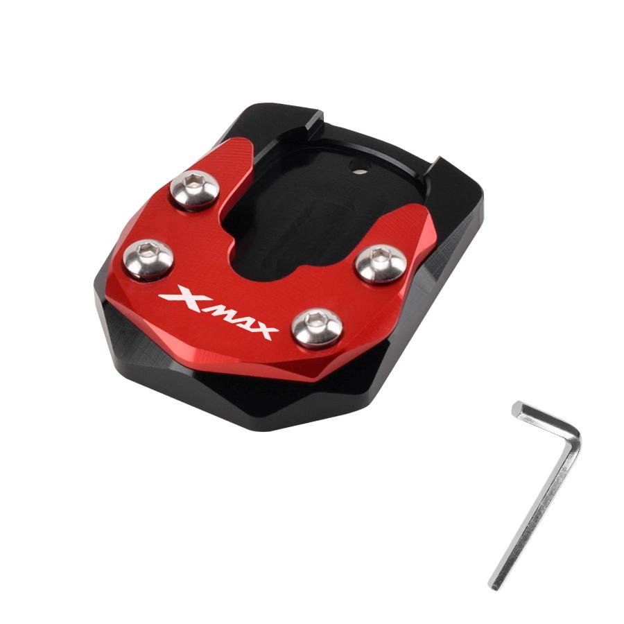 

Увеличенное сиденье с боковой поддержкой мотоцикла для YAMAHA X-MAX300 X-MAX250 X-MAX125, модификация парковочной стойки красный