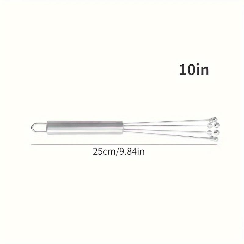 

1pc Egg Beaters Stirring Bead Ball Whisk Hand Held Egg Beater Stainless Steel Kitchen Tools Cooking Foamer Wisk Manual Mixer