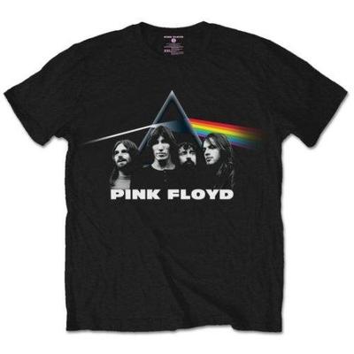 Pink Floyd Unisex Adult Dark Side Of The Moon Group Shot T-Shirt