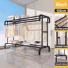 Clothes Rack Household Indoor Bedroom Balcony Drying Hanger Floor-To-Ceiling Coat Rack Thickening Simple Drying Rack