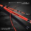 Goture Catfish Rod, Pack Rod, Snakehead Rod, Catfish-Specific Rod, Fiberglass, River, Lake, Sea, Freshwater, 7.6ft, 2-Piece, 2.3m, Orange