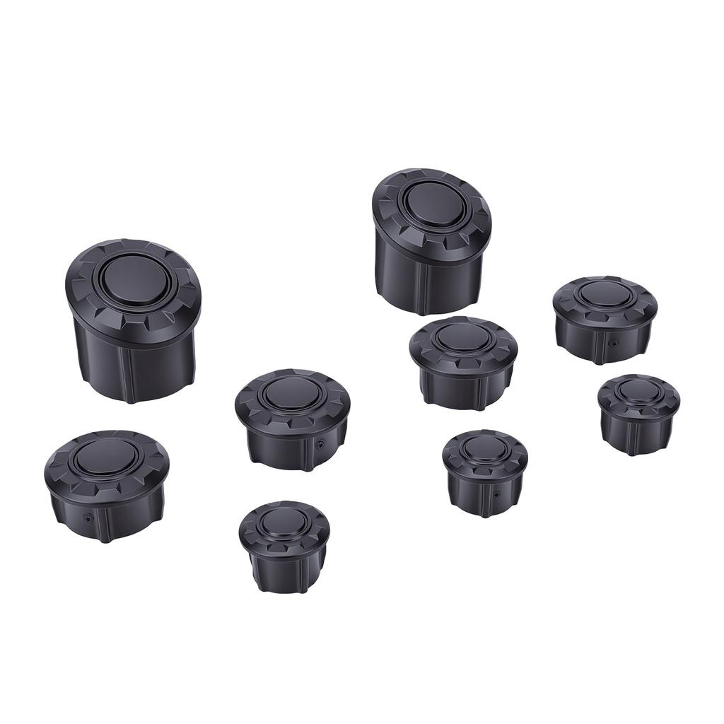 9pcs Motorcycle Frame Hole Caps ABS Plastic Frame Hole Plugs Replacement for R1250GS LC R 1200 GS Adventure Adv 2022