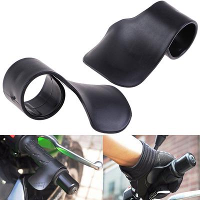 1Pc Motorcycle Black Grip Throttle Assist Wrist Cruise Control Cramp Rest