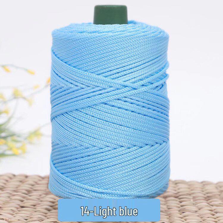 Hand-Knitted Cooling Summer Hat with Lightweight Ice Silk Yarn