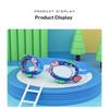 Children'S Swimming Goggles Hd Anti-Fog Waterproof Professional Swim Glasses With Swim Cap Set For Boys Girls