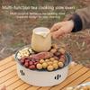 Charcoal Barbecue Grill with Wire Mesh Slow Cooking for Outdoor Activities for Household and Office Use Stove Tool