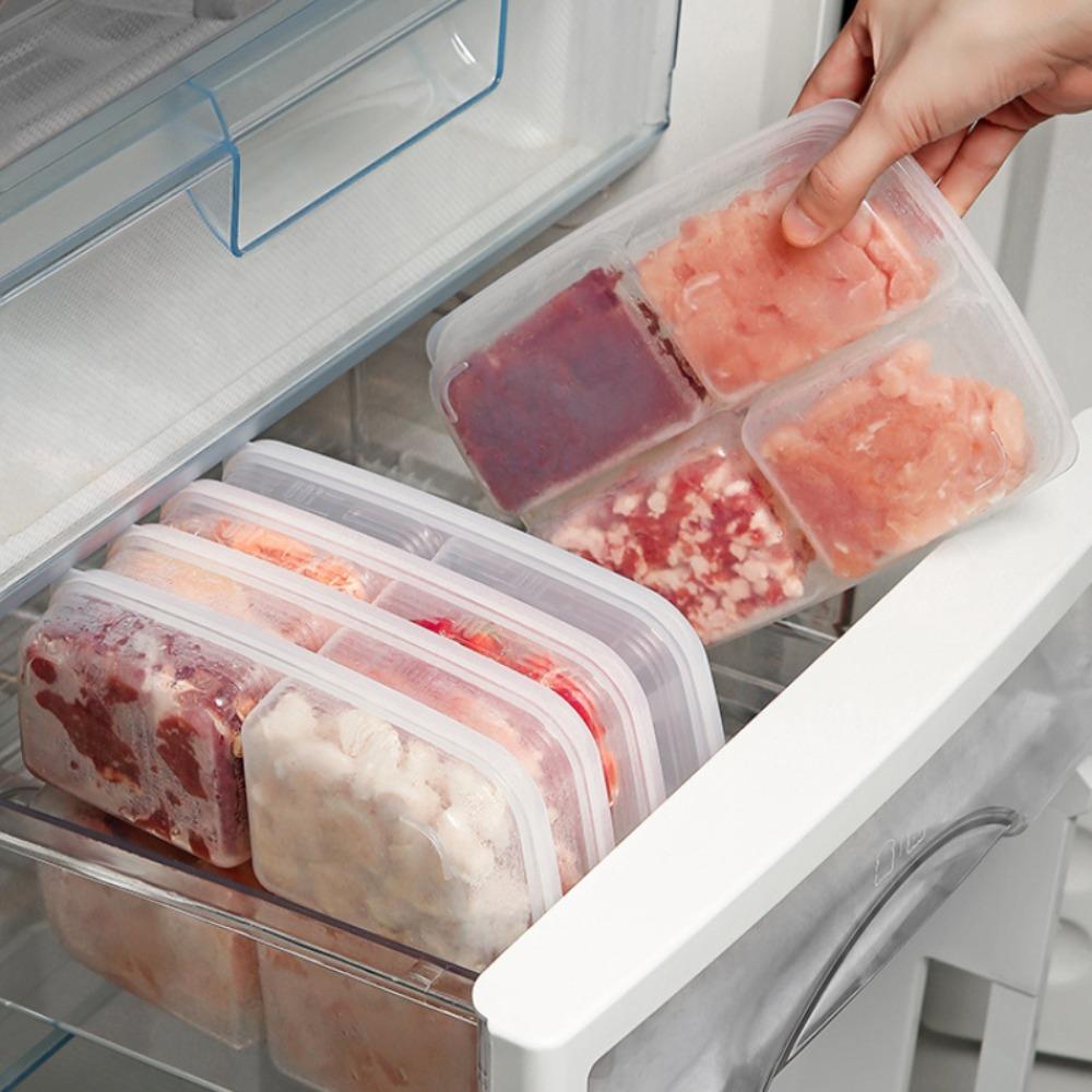 Sealed Kitchen Accessories Refrigerator Organizer Vegetable Case Storage Box Crisper Meat Container