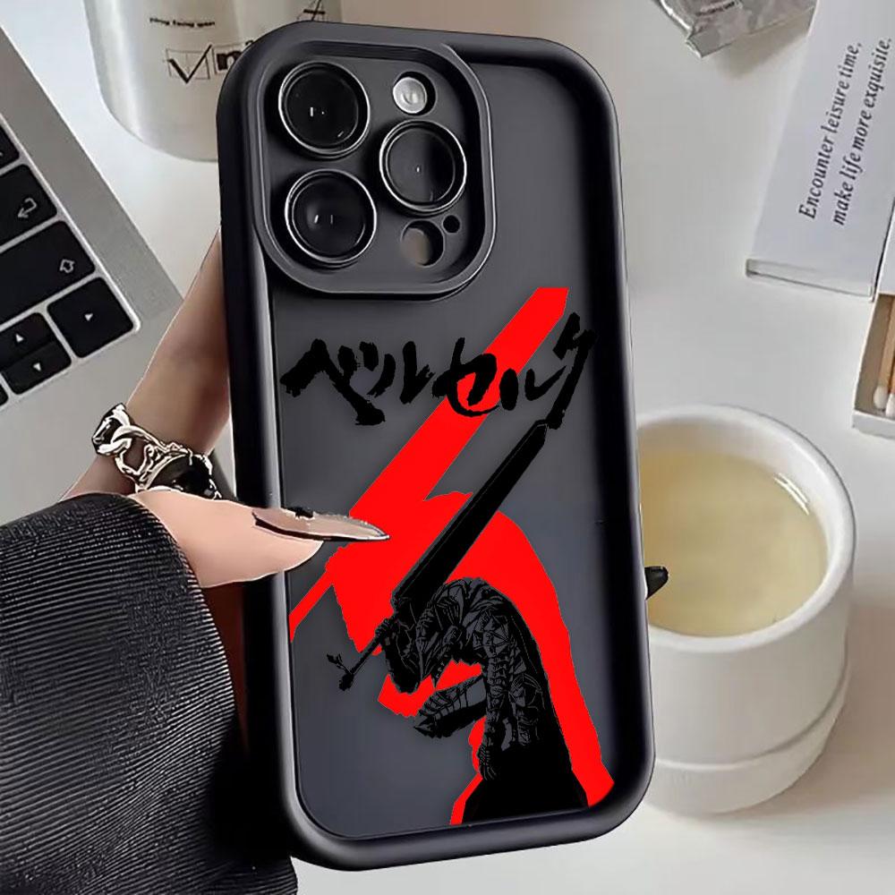 

Berserk Guts Warrior Phone Case For Xiaomi 15 15T 17 14 14T 8 11 12 12T 13 PRO MAX LITE 5GNE TPU Case DIY Shell Cover Funda Xiaomi12T