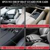 Car Seat Gap Filler Set Of 2, Upgraded Car Side Seat Gap Fillers With Organizer, Cup Holder & Hook Function, Erts Between Front Seats Console Catcher