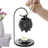 Hanging Witch Soup Cup Shaped Aromatherapy Stove Ceramic Gothic Cauldron With Handle Oil Diffuser Candle Aromatherapy Burner