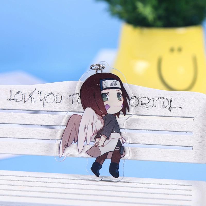 Accesorii pentru breloc acrilic Naruto Anime Uzumaki Breloc cu desene animate Naruto