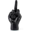 MOLIGOU Hand Gesture Desk Statues, Finger Sculpture Decor, Hand Statue Decor for Living Room, Shelf