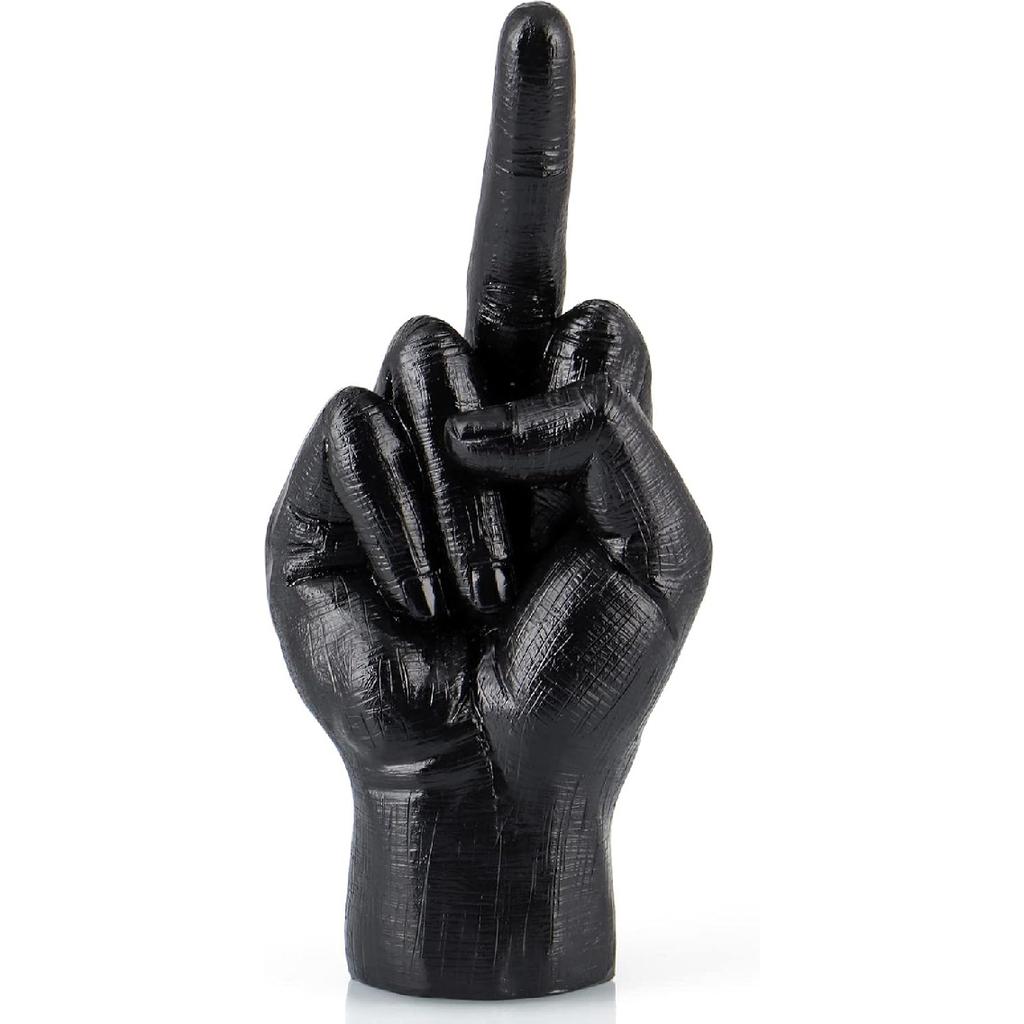 MOLIGOU Hand Gesture Desk Statues, Finger Sculpture Decor, Hand Statue Decor for Living Room, Shelf