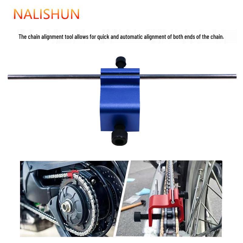 Motorcycle, ATV, Off-road Vehicle Chain Adjuster & Straightener Tool