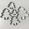 Stainless Steel Christmas Cookie Molds Snowflake Christmas Tree Gingerbread Man Cookie Molds Diy Baking Cookie Molds