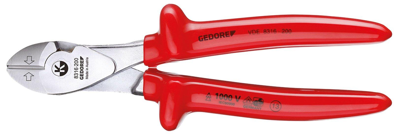 

Gedore Insulated 1429590 Heavy-Duty Nippers, 180mm,
