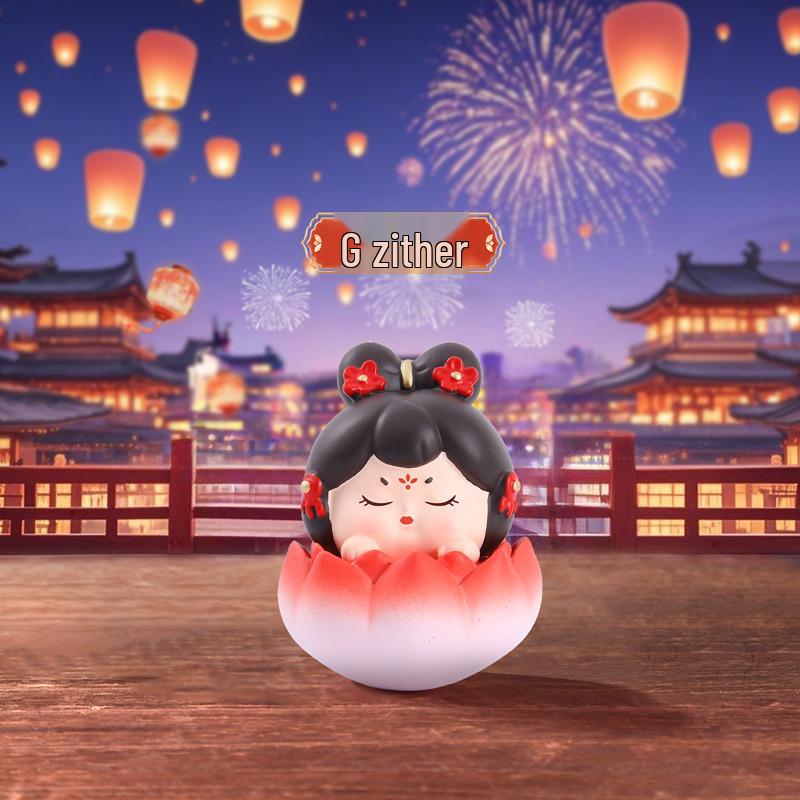 Ντουνχουάνγκ Ιπτάμενη Άψαρα Αρχαίο Στυλ Θεά Στολίδι Διακόσμηση Γραφείου