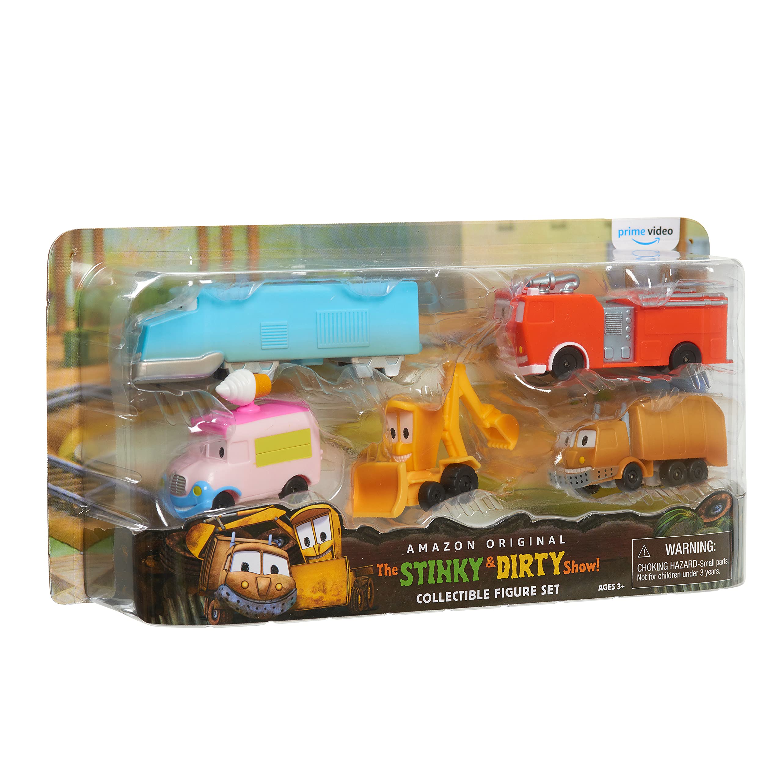 

The Stinky Dirty Show Collectible Figure Set Amazon Exclusive & -