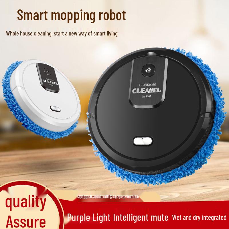 Colerdi Smart Home Wet/Dry Sweeping Robot with Humidifying Spray and Mopping