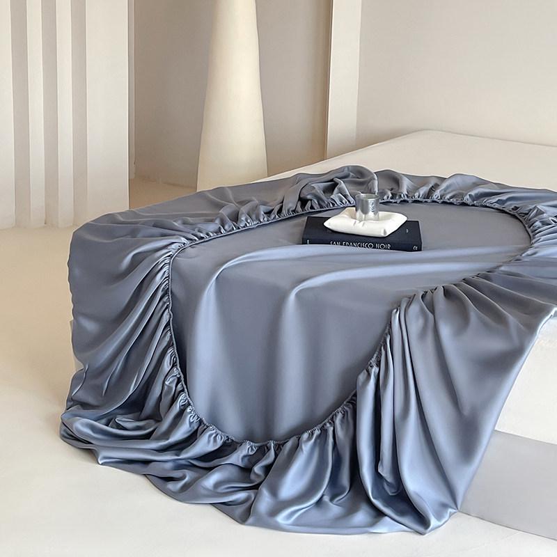 Tencel 360° Elastic Band Cooling Bed Cover for 1.5/1.8m Mattress - Silky Summer Comfort