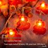 2024 New Year Waterproof Dragon Lantern String Lights - Flashing Festival Decor