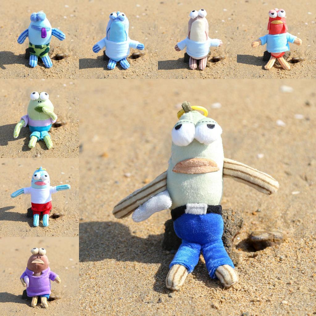 Spongebob Bikini Squarepants Bottom Plush Keychain Stuffed Doll Decorations