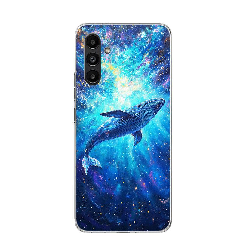 Humpback Whale Sea Giant Phone Case For Samsung Galaxy A17 A16 A14 A15 A13 A57 A56 A54 A55 A53 A37 A36 A34 A35 A33 A26 A24 A25 A