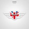 BMW mini cooper love sticker, scratch blocking sticker F56F60 body random sticker to change the decoration zbfhp66