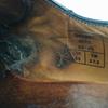 80s-90s Vintage G.C. Morelh Handmade Swirl Moc Business Shoes Black Size 43 27.5 Men's(USED)