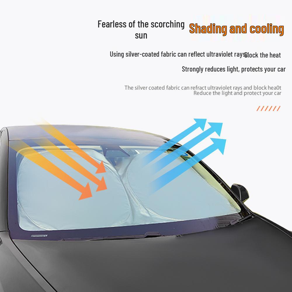Xpeng P5/P7 Opaque Sunshade: Car Window Heat Insulation & Privacy Curtains for Camping