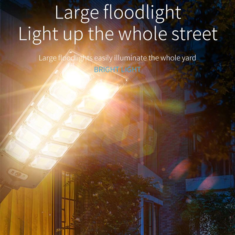 Waterproof Motion Sensor Human Induction Solar Garden Light LED Super Bright Outdoor Solar Powered Lamp Yard Garage Light