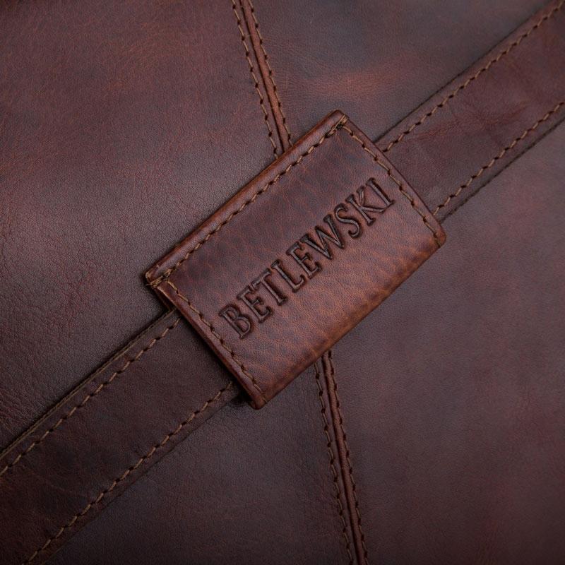 TBS-312 BROWN VINTAGE Men' Bag + CERTIFICATE