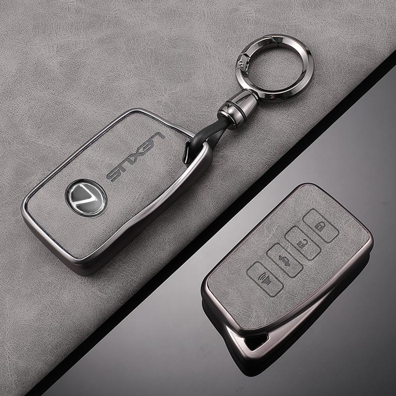 XBE2 TPU Leather Car Remote Key Cover Case Shell For Lexus NX GS RX IS ES GX LX RC 200 250 350 LS 450H 300H Keychain Accessories