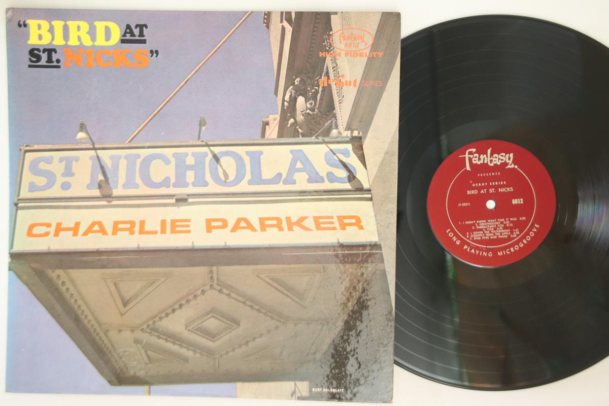 

LP Record CHARLIE PARKER - Bird At St. Nicks 6012 FANTASY 1964 US Jazz Used