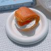 Cake Bread Slow Rebound Toy Bread Puff Slow Rebound Toy Squeeze Dessert Toy  Children Toys
