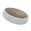 Scratcher Pad Bed Interactive Toy Round Scratching Grinding Claw or Indoor for Kitten Pet Supplies