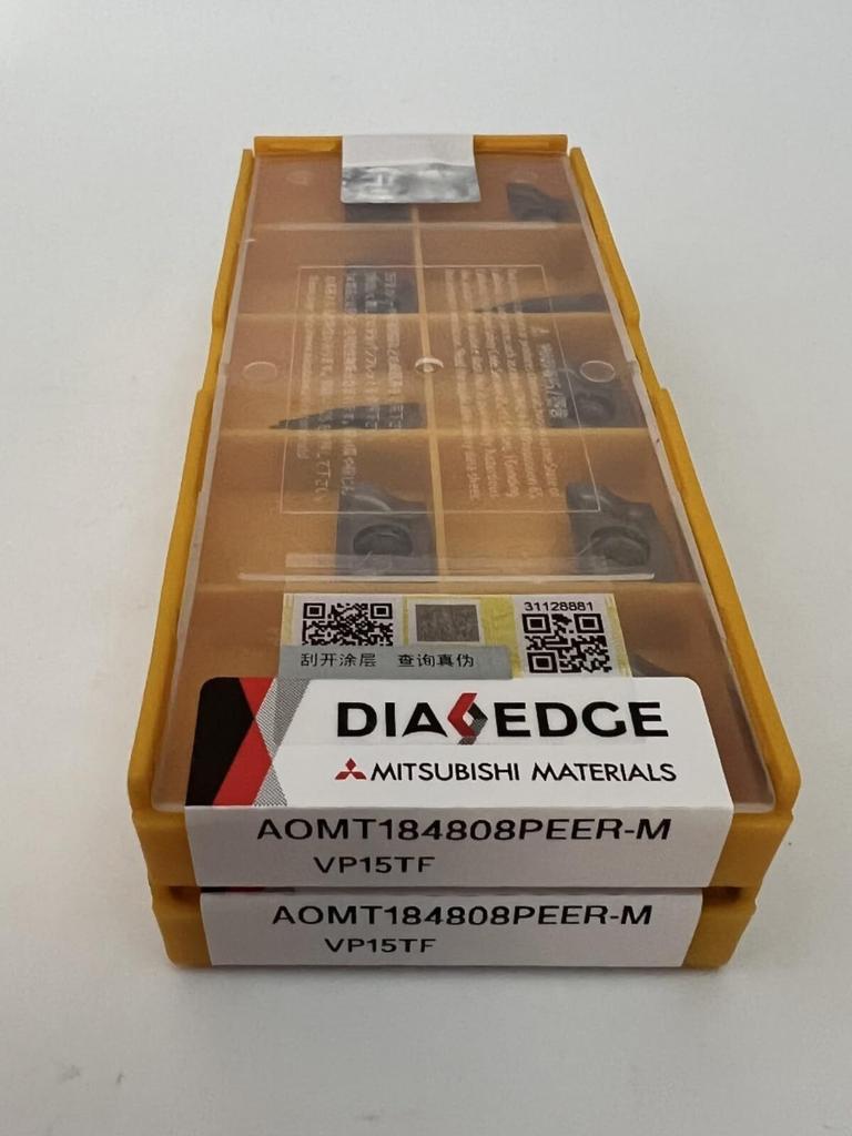 Original / AOMT184808PEER-H VP15TF /  Industrial indexable Carbide Inserts 10 Pcs