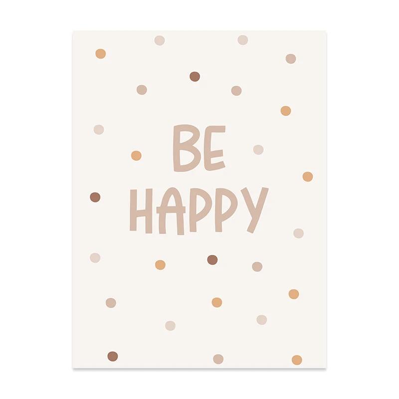 

Бохо мультфильм слон сердце детская плакат печать холст картина настенное искусство картина детская комната для девочек спальня домашний декор 21x30cm No Framed