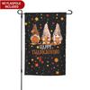 Happy Halloween Thanksgiving Christmas Garden Flag Easter Garden Flags Double Sided Outside Decorations, Holiday Skull Pumpkin Fall Gnome Xmas Deer Sm
