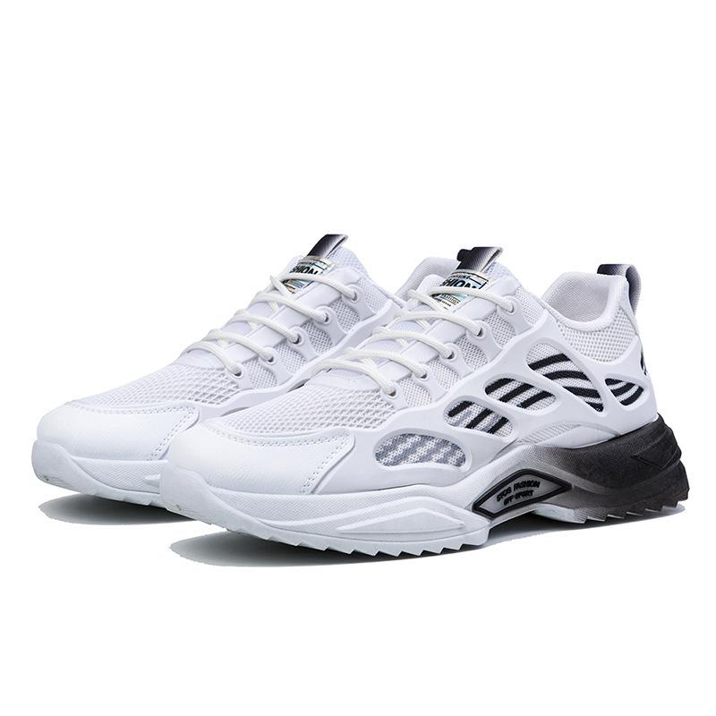 

Весенние новые мужские кроссовки сетчатые дышащие легкие и модные кроссовки для подростков обувь для бега на открытом воздухе 39