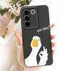 For Vivo S16E Casing Cute Rabbit Candy Painted Cover Phone Case For Vivo S 16E S16E Soft V2239A Shell 6.62" Fundas