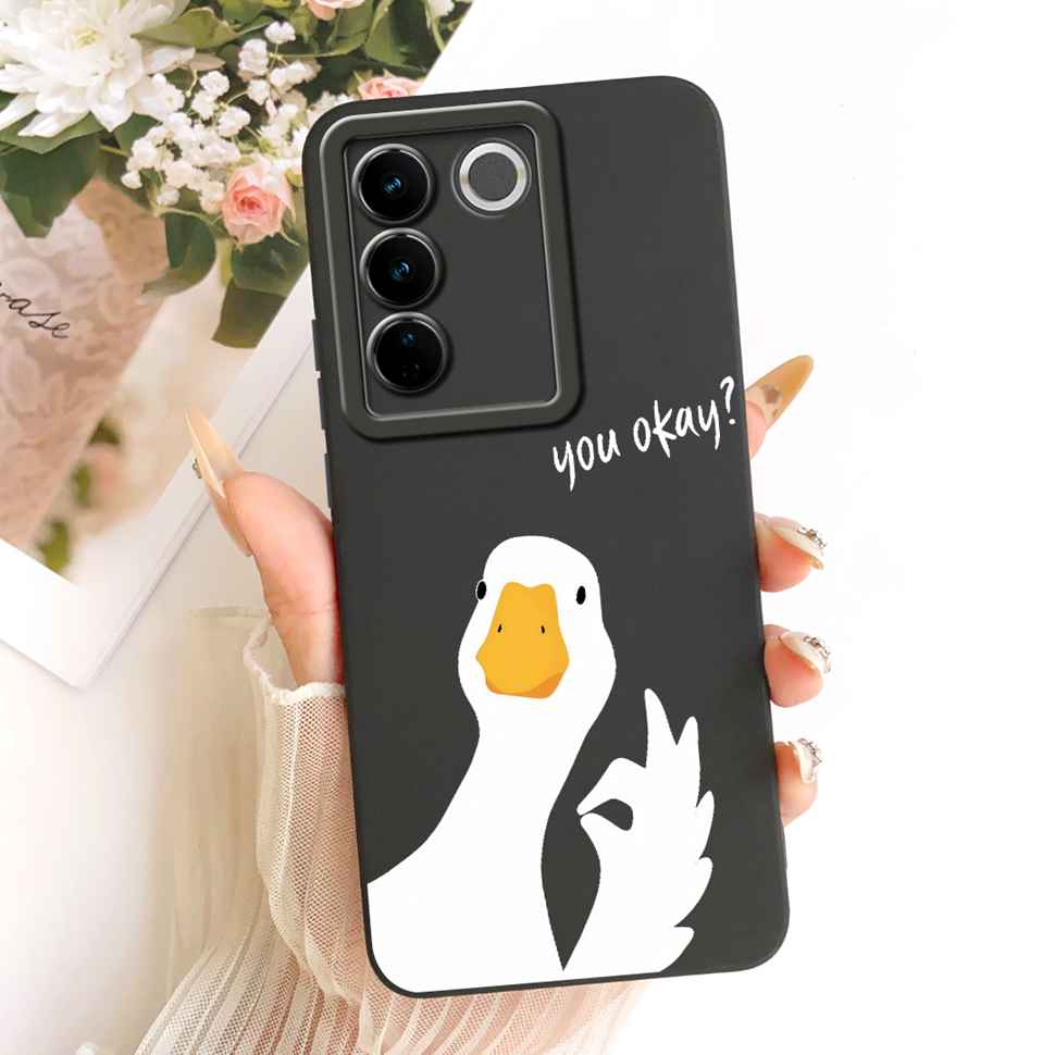 For Vivo S16E Casing Cute Rabbit Candy Painted Cover Phone Case For Vivo S 16E S16E Soft V2239A Shell 6.62" Fundas
