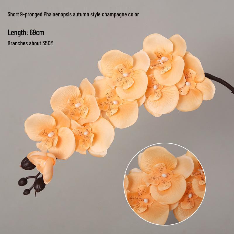 Luxury Realistic Phalaenopsis Artificial Flower for Weddings and Home Décor