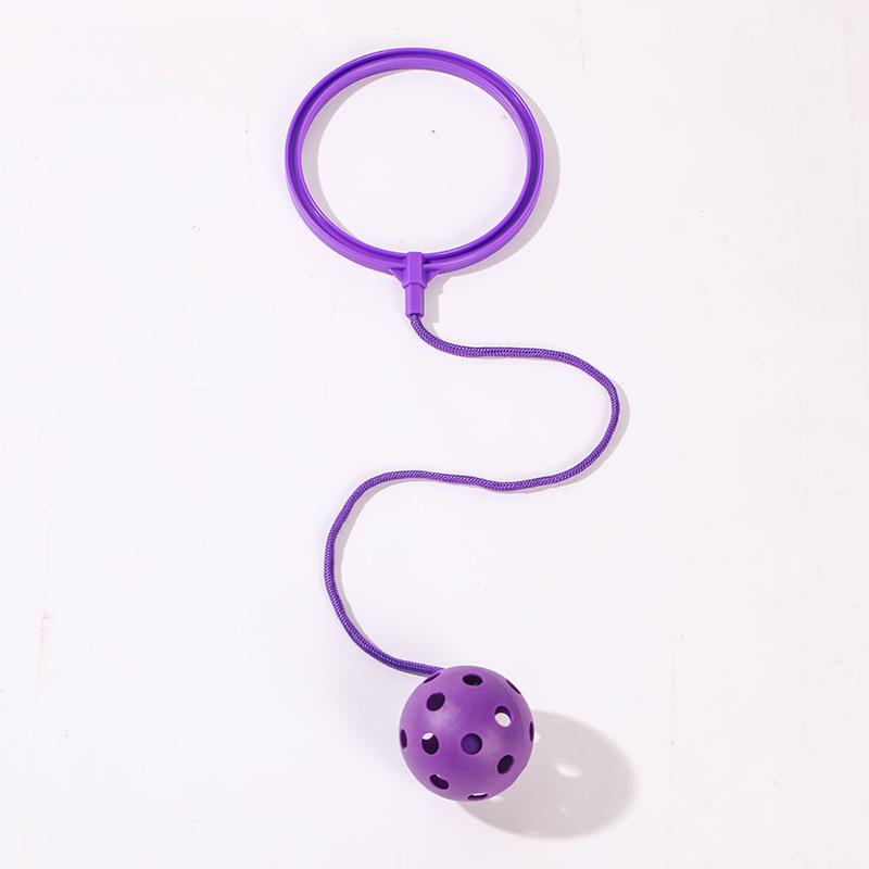 Lemon Jump Ball Swing Ball Tie Foot with Bounce Sense System Training Equipment Game Props Bounce Ankle Ring Bounce Fitness Ball Magic Wheel