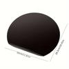 Thick Silicone Kitchen Cutting Board Pad, TPU Double-sided Flexible Cutting Board, Anti-slip Rubber Semi-circular Cutting Board